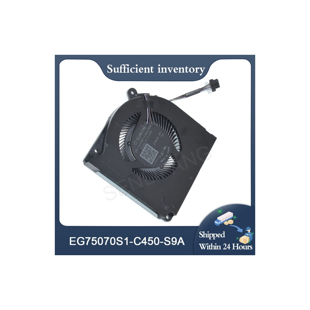 For Sunon Dc5v 2.25W Eg50060s1-C380-S9a Eg75070s1-C450-S9a Cpu Cooling Fan Laptop Radiator 9165521606207