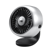 Ventiladores de escritorio pequeños y silenciosos para coches: se adhieren a la consola/ventana o se enganchan a la toma de corriente, compatibles