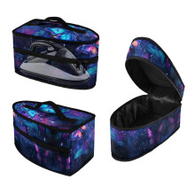 Sac de transport et de rangement pour fer à repasser Cosmic Butterflies, en polyester résistant avec fermeture éclair lisse (sac seul).