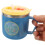 Double Layer Stainless Steel Cup with Straw for Toddlers Assorted Colors Safe PP Handle 5