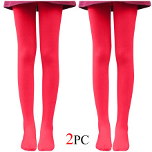 2PC Winter Thin Velvet Dance Socks for Women Stockings Warm Fleece Lined Footed Leggings High Waist Pantyhose