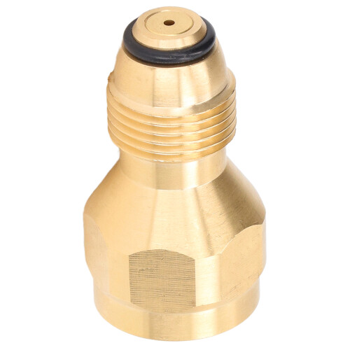 High Quality Rubber O Ring Universal Propane Refill Adapter For Refilling1Pound Tank Solid Brass Fitting Leak Free Connection Durable Under 1