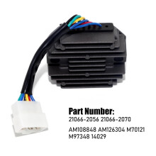 AM108848 Voltage Regulator Rectifier 435-180, Compatible with John Deere 240/245/265/345/F525/F735/GX345/LX176/X495/X575/X700/X720, Replaces