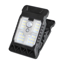 Bright Solar Clamp Lights With Motion Sensor Usb Charging Waterproof Motion Sensor Clip Light For Outdoor Camping
