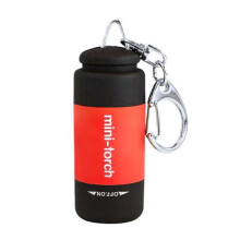 Mini-Taschenlampe aus ABS mit Drehmechanismus und USB-Ladeanschluss