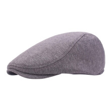 Newsboy Cap for Men, Scally Cap for Men, Classic Wool Blend Tweed Cabbie Hat, Flat Cap, Driving Hat, Dark Gray One Size