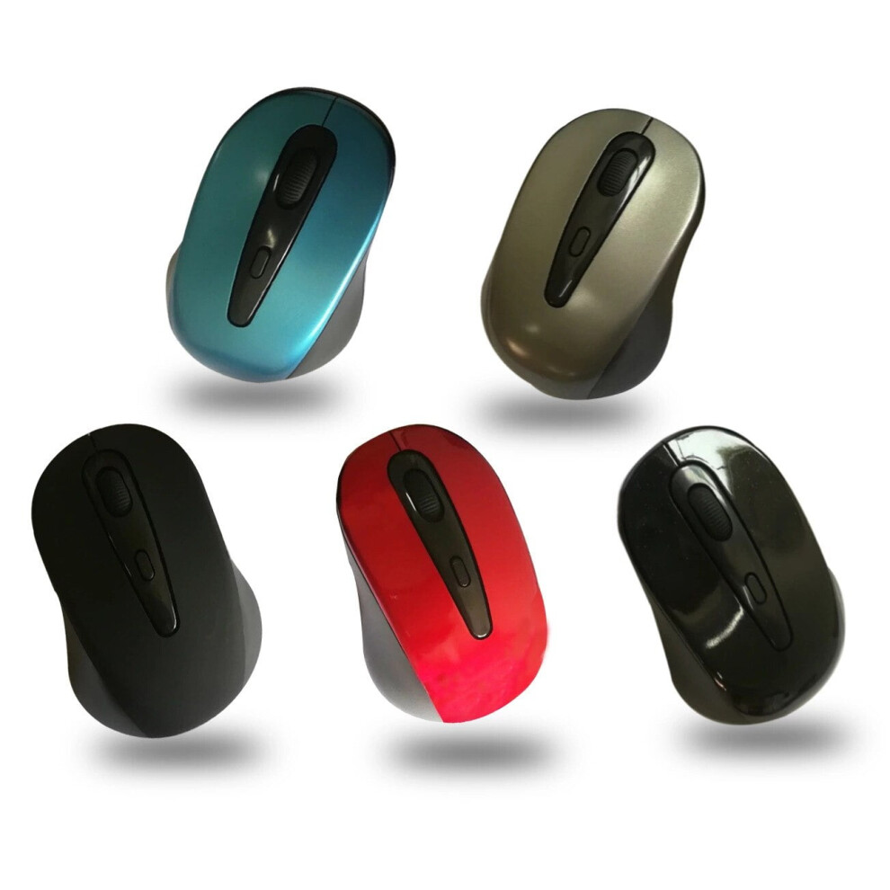 Silent Wireless Mouse For Laptop Small Compact Cordless Computer Mice With Usb 2.4 Ghz Quiet Click Travel Mouse 9083649402207