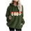 Γυναικείο φούτερ με κουκούλα και φούτερ Sherpa Fleece Oversized 1