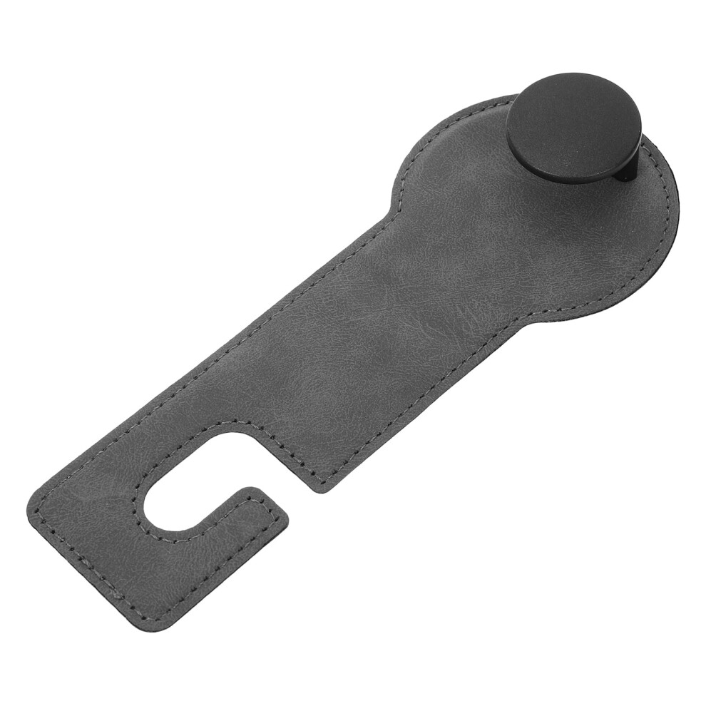 Frcolor Car Headrest Hook Seat For Purse Universal Interior Accessories Back Hooks Travel Grey 9128909354244