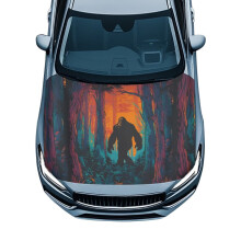 Savage Gorilla Car Hood Cover Protector – Universal Fit for Cars, SUVs, Pickup Trucks; Waterproof, Weather-Resistant Polyester-Spandex