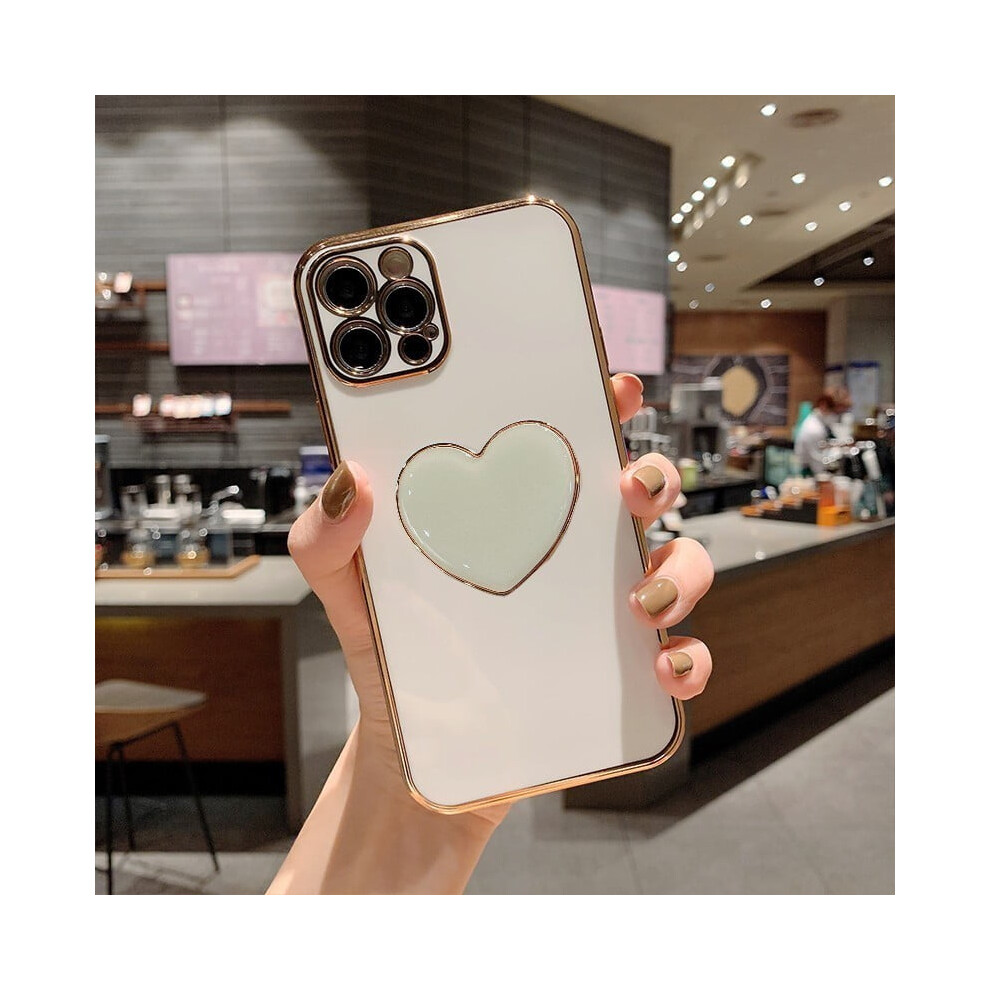 Korean Heart Holder Phone Case For Iphone 968604642272