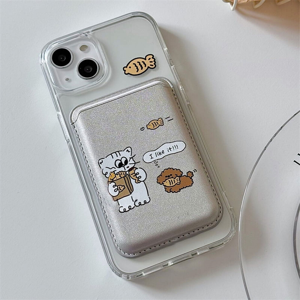 Korean Cute Cat Transparent Phone Case For Iphone 968604536755