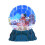 Cartão de Natal Pop-up com Globo de Neve Musical 3D 1