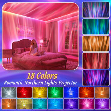 Northern Dreamscape Aurora Light Projector, 16 Colors, Mood Lamp for Bedroom – Compatible with Christmas Gifts for Teens