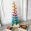 Wooden Building Blocks Set - Educational Tree Petal  Track for Early Learning and Development 2