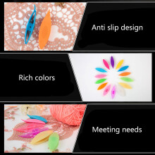 Tatting shuttle plastic craft tool set