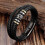 Personalized Braided Leather Bracelet I Will Always Be With 7