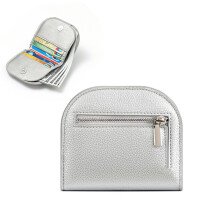 Under 5 Wallet for Men Slim Black+Friday RFID Blocking Leather Money Clip Mens Wallet Gray