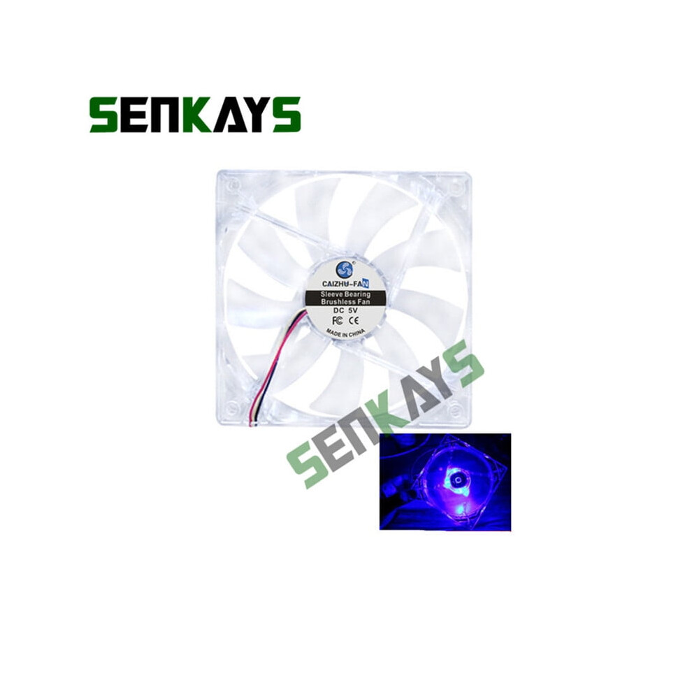 120Mm 12Cm 12025 Cpu Fan 120X120x25mm Dc 5V 12V 24V Computer Case Cooling Fan 3Pin Led 9426043647162