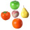 5 Pcs Artificial Fruit Decoration Display Bread Prop Education Props 7