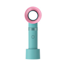 Green Mute fan, Charging Small Fan, Mini Turbine, Portable High Wind Volume, Silent Volume, And Bladeless Turbine Fan