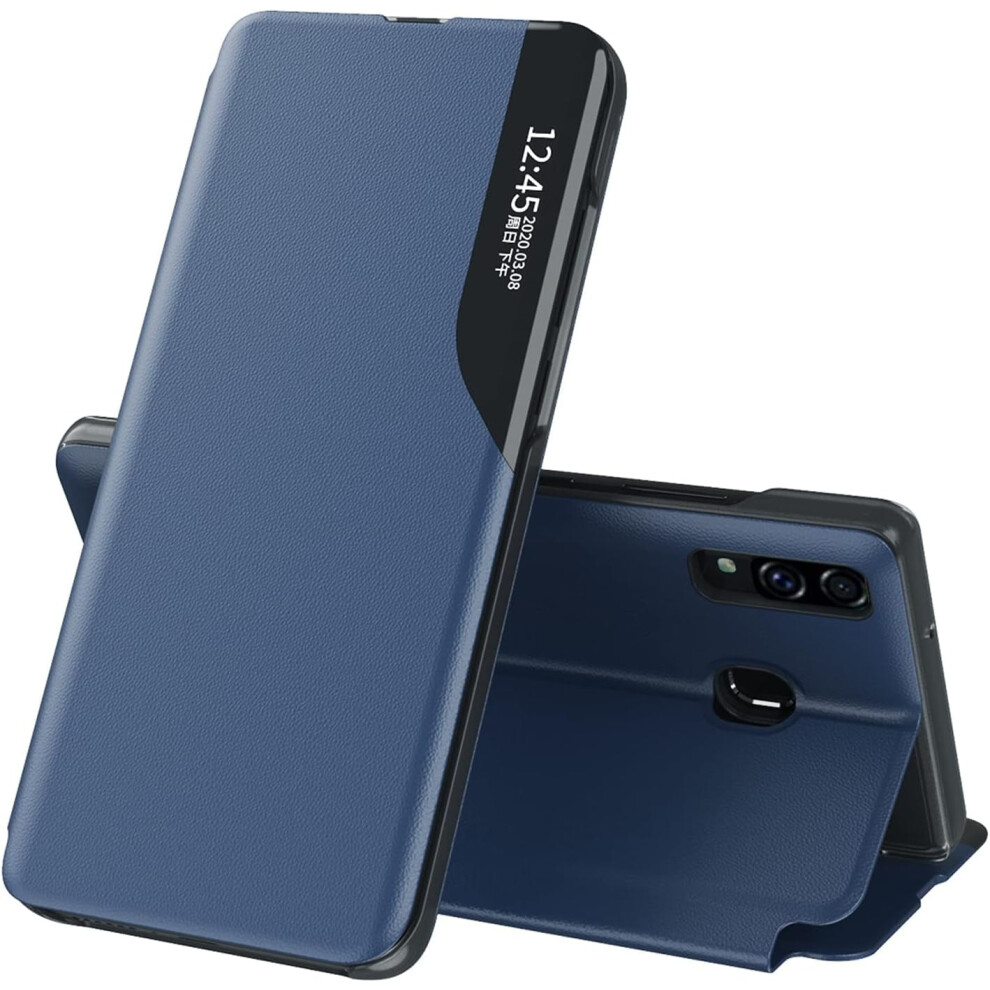 Clear View Leather Case With Kickstand & Magnet For Samsung Galaxy A20/A30 Â Shockproof Protective Cover 9426043727512