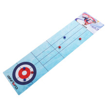 Mini Portable Tabletop Curling Game for Kids & Adults, 242g