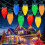 Heldere C9 kerstverlichting met groene draad, 19,5–52 meter 1