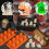 Silikonová forma na čokoládu Ghost, 8 dutin, Halloween 1