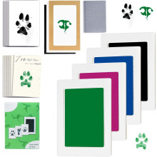 Inkless Paw Print Kit for Dogs & Cats – Clean Touch Ink Pads + Imprint Cards, Nose & Paw Print Keepsake Kit