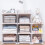 Wardrobe Drawer Units Organizer Clothes Closet Stackable Folding Storage Boxes 1