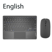 Wireless Bluetooth Keyboard with Trackpad for iPad,