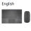 Wireless Bluetooth Keyboard with Trackpad for iPad, 1