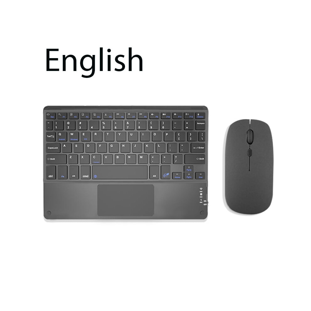 Trackpad Bluetooth Keyboard With Mouse For Ios Android Windows Wireless Keyboard For Tablet Phone Accessories For Compatible With Ipad Keyboard 9426043808921