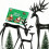 Holiday Deer Christmas Greeting Card Set 6PCS 1