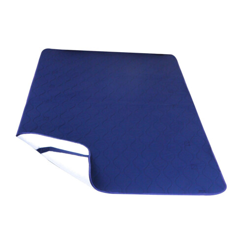 Elderly Slide Elderly Slide Sheet Bedridden Washable Handle Lifting Positioning navy blue 2