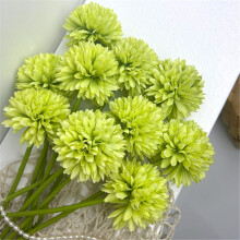 Artificial Flowers Artificial Chrysanthemum Hydrangea Bridal Wedding Bouquet For Kitchen Home Decor