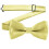 Bow Tie Solid Color Adjustable for Kids Yellow Free Size 1