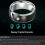 Waterproof NFC Finger Ring Smart Wearable White Size 6 6