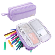 Hot Sale Pencil Case Pen Bag Large Capacity Multiple Compartments Water Resistant Stationery Organizer for Office Travel Arts Crafts Supplies Adults
