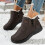 Γυναικεία χειμερινά χιονοπέδιλα Willtoo, γούνινα μποτάκια αστραγάλου, slip-on στο πλάι 1
