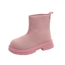 Girls Winter Snow Boots Insulated Cold Weather Outdoor Boots with Slip Resistant Sole for Toddler Pink
