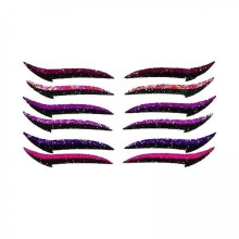 2xReusable Stickers Makeup Eyeshadow Cat Eye 6 Pair Pink+, 6 Pair Pink+, 3 Pcs