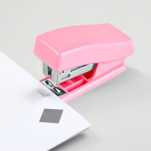 Compact Metal Mini Stapler, Portable Desktop Stapler for Office & Home Use, Includes 1 Stapler & 1 Staple Box, Secures Up to 12 Sheets
