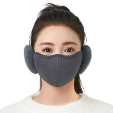 Warm Thickened Face Mask with Ear Protection for Autumn and