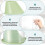 2Pcs Powder Storage Container, Durable PP Plastics Detergent Dispenser for Laundry, Unbreakable Pods Storage 5