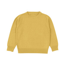 Baby Toddler Boys Sweater Girls Knit Pullover Sweatshirt Kids Long Sleeve Crew Neck Solid Casual Tops Orange 7-8 Years