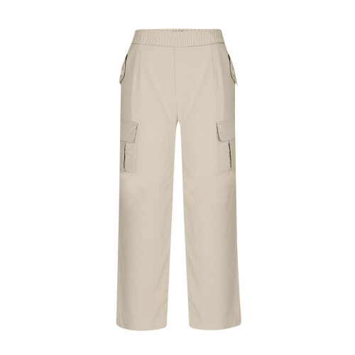 Women's Cargo Pants High Waist Elastic Waist Soft Polyester
