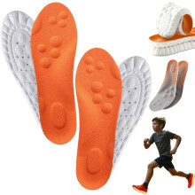 Semelles Solara Pickleball pour hommes et femmes, semelles Footstr4D Comfort Memory Foam Steppers pour la fasciite plantaire