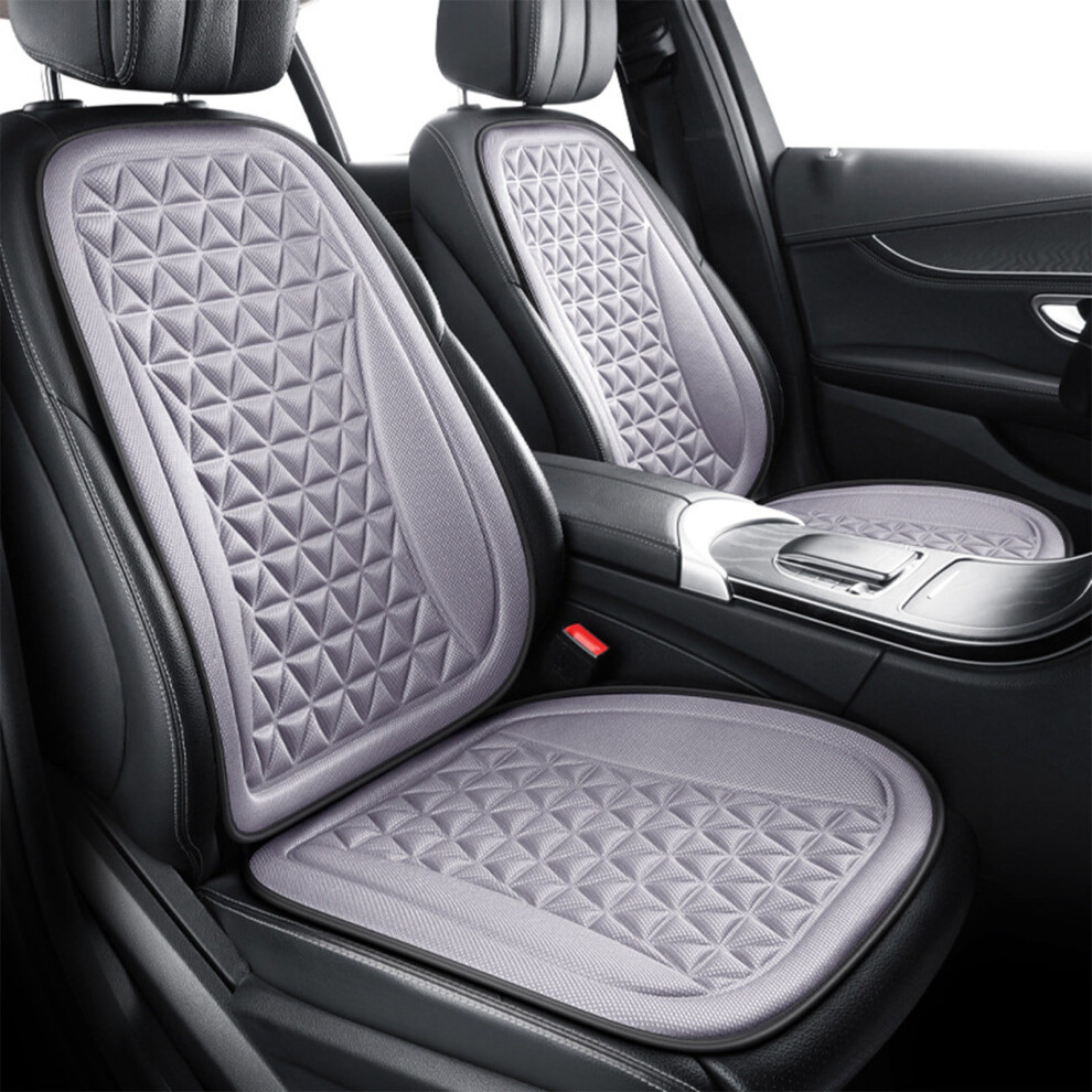 Breathable 3D Air Mesh Car Seat Cushion With Lumbar Support & Non-Slip Bottom Â Compatible With Truck, Suv 9426043928711